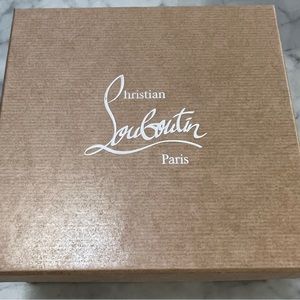 New Christian louboutin empty box
